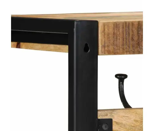 Mēteļu Pakaramais 80X35X35 Cm Masīvkoka Mango Vidaxl