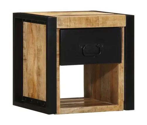 Naktsskapīši 2 Gab 40X35X40 Cm Masīvkoksnes Mango Vidaxl