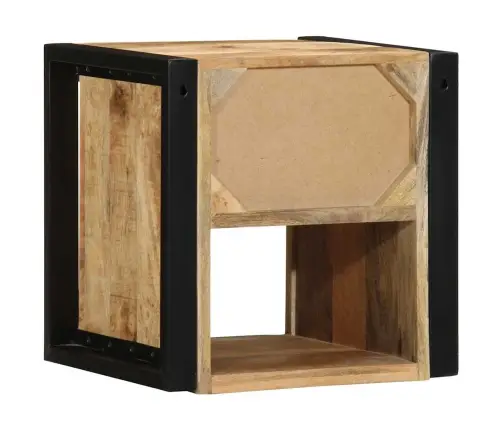 Naktsskapīši 2 Gab 40X35X40 Cm Masīvkoksnes Mango Vidaxl