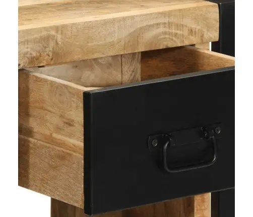 Naktsskapīši 2 Gab 40X35X40 Cm Masīvkoksnes Mango Vidaxl