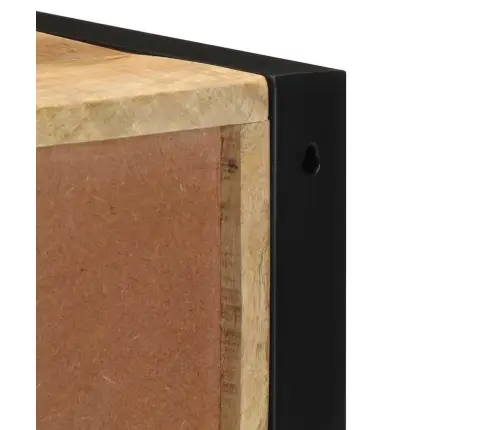 Lovos Spintelės 2 Vnt 40X35X40Cm Masyvo Neapdoroto Medžio Mango