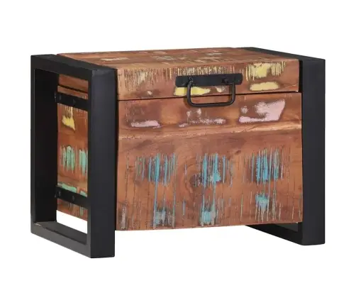 Saugojimo Dėžės 40 X 30 X 30 Cm Perdirbtos Medienos Masyvas