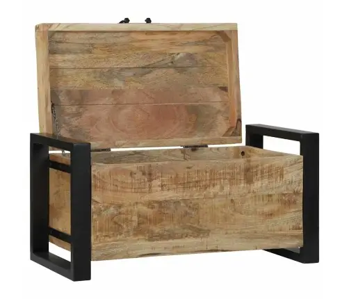 Saugojimo Dėžės Ruda 60 X 30 X 30 Cm Mango Medienos Masyvas