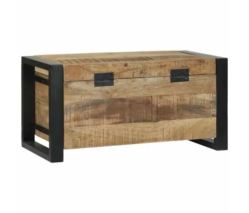 Saugojimo Dėžės Ruda 60 X 30 X 30 Cm Mango Medienos Masyvas