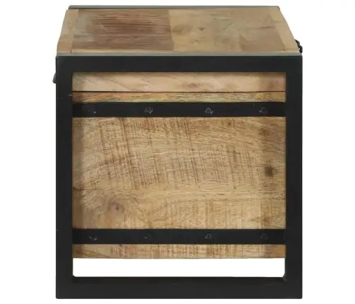 Saugojimo Dėžės Ruda 60 X 30 X 30 Cm Mango Medienos Masyvas