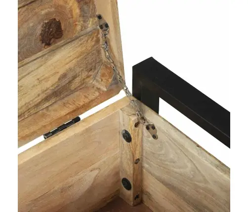 Hoidukirstud Ladustamisega Pruun 80 X 30 X 30 Cm Mangopuit