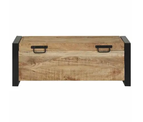 Hoidukirstud Ladustamisega Pruun 80 X 30 X 30 Cm Mangopuit