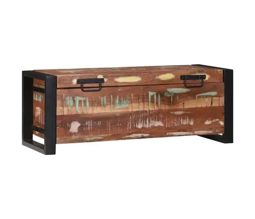 Uzglabāšanas Kastes 80X30X30Cm Kvalitatīva Pārstrādāta Koksne Un Metāls Vidaxl