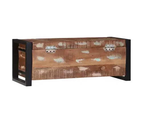 Uzglabāšanas Kastes 80X30X30Cm Kvalitatīva Pārstrādāta Koksne Un Metāls Vidaxl