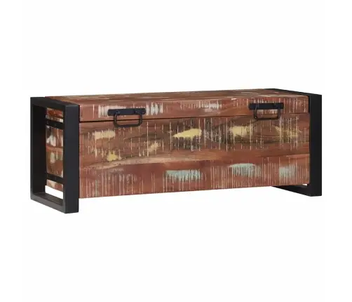 Uzglabāšanas Kastes 80X30X30Cm Kvalitatīva Pārstrādāta Koksne Un Metāls Vidaxl