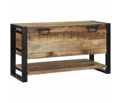 Saugojimo Dėžė Ruda 80 X 35 X 45 Cm Mango Medienos Masyvas