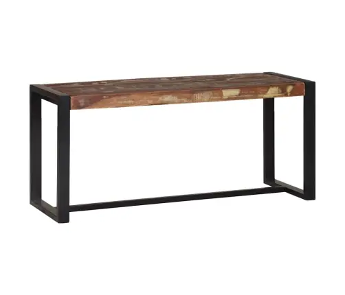 Sols Daudzkrāsains 100X35X45 Cm Pārstrādāts Masīvkoks Vidaxl