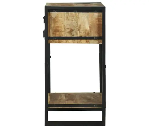 Telefona Statīvs 40X40X80 Cm Ciets Raupja Koka Mango Vidaxl
