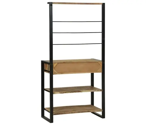 Virtuves Plaukts 80X40X160 Cm No Solidā Akācijas Koka Vidaxl