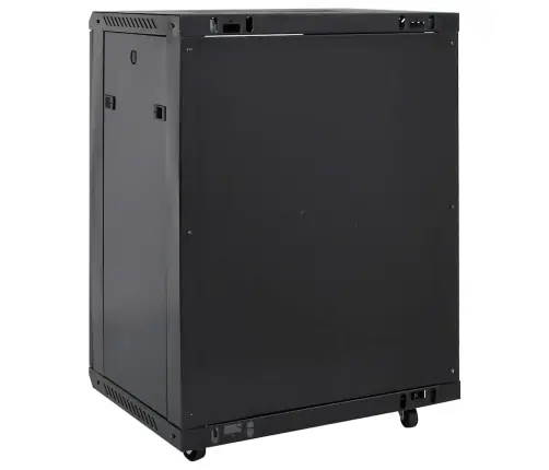 15U Serverikapp, 19" Ip20, Must, 60 X 45 X 86 Cm