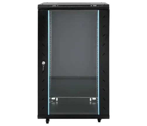 18U Serverikapp, 19" Ip20, Must, 60 X 60 X 100 Cm