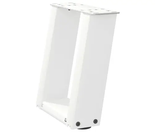 Kavos Staliuko Kojelės, 2 Vnt., Baltos, 30X(30-31) cm Plienas, U Formos