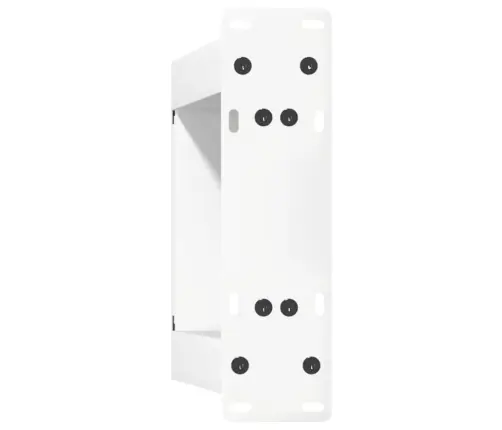 Kavos Staliuko Kojelės, 2 Vnt., Baltos, 30X(30-31) cm Plienas, U Formos