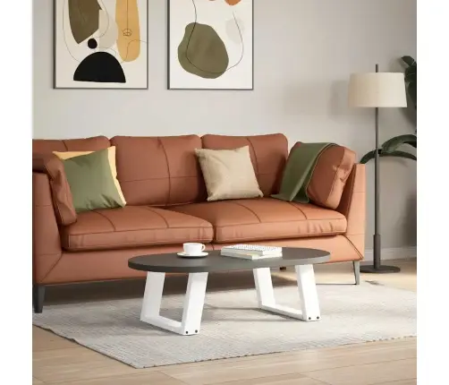 Kafijas Galdiņa Kājas, 2 Gab., U-Veida, Baltas, 40X(30-31) Cm, Tērauds Vidaxl