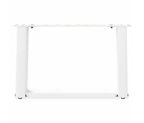 Kafijas Galdiņa Kājas, 2 Gab., U-Veida, Baltas, 40X(30-31) Cm, Tērauds Vidaxl