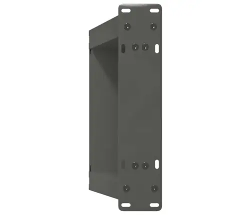 Kafijas Galdiņa Kājas, 2 Gab., U-Veida, Antracīta Krāsā, 28X(42-43) Cm, Tērauds Vidaxl