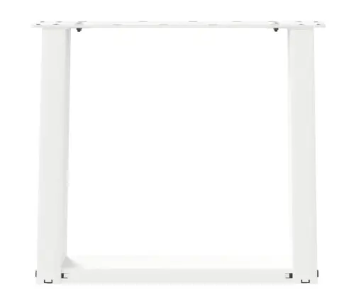 Kafijas Galdiņa Kājas, 2 Gab., U-Veida, Baltas, 50X(42-43) Cm, Tērauds Vidaxl