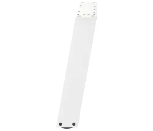 Kohvilaua Jalad U-Kujulised 2 Tk Valged 60 X (42-43) Cm Terasest