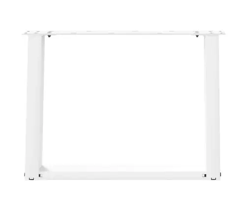 Kafijas Galdiņa Kājas, 2 Gab., U-Veida, Baltas, 70X(42-43) Cm, Tērauds Vidaxl