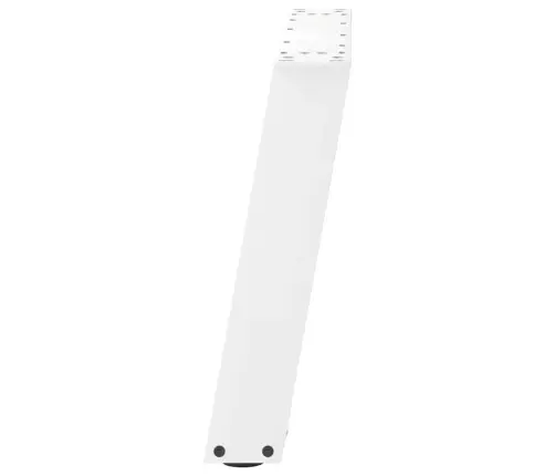 Kafijas Galdiņa Kājas, 2 Gab., U-Veida, Baltas, 70X(42-43) Cm, Tērauds Vidaxl