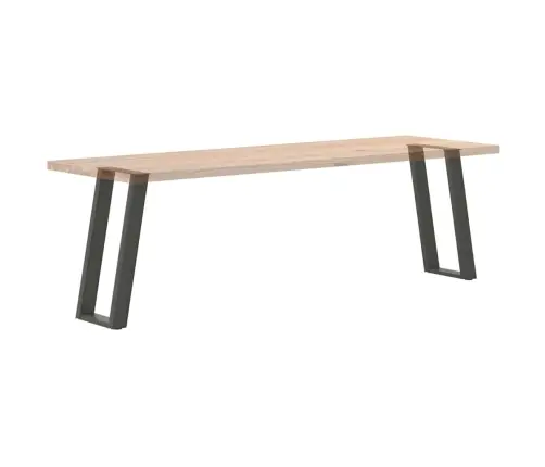 Konsoles Galda Kājas, 2 Gab., U-Veida, Antracīta Krāsā, 28X(72-73) Cm, Tērauds Vidaxl