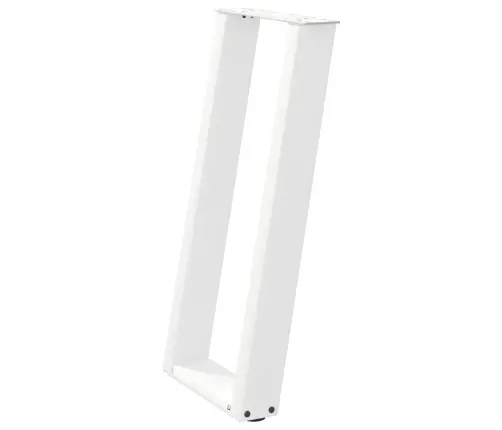 Konsoles Galda Kājas, 2 Gab., U-Veida, Baltas, 38X(72-73) Cm, Tērauds Vidaxl