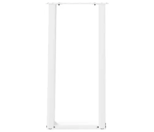 Konsoles Galda Kājas, 2 Gab., U-Veida, Baltas, 38X(72-73) Cm, Tērauds Vidaxl