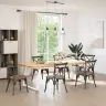 Ēdamgalda Kājas, 2 Gab., U-Veida, Baltas, 90X(72-73) Cm, Tērauds Vidaxl