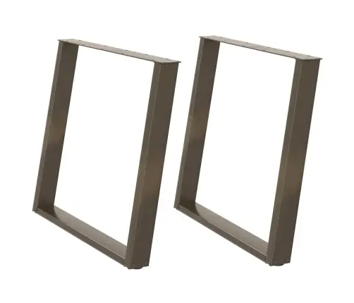 Söögilaua Jalad U-Kujulised 2 Tk, Naturaalne Teras, 90 X (72–73) cm Teras
