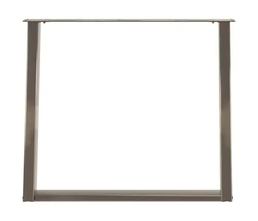 Söögilaua Jalad U-Kujulised 2 Tk, Naturaalne Teras, 90 X (72–73) cm Teras