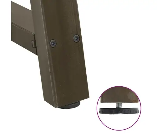 Kavos Staliuko Kojelės, A Formos, 2 Vnt., 30X(30-31) cm Plienas