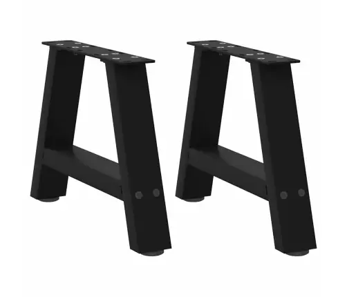 Kohvilaua Jalad, A-Kujulised, 2 Tk, Mustad, 40 X (30–31) cm Teras