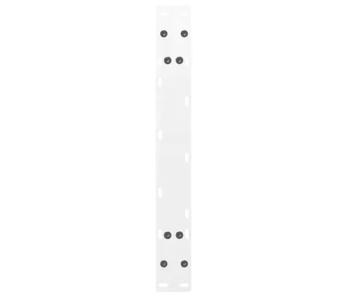 Kafijas Galdiņa Kājas, 2 Gab., A-Veida, Baltas, 70X(30-31) Cm, Tērauds Vidaxl