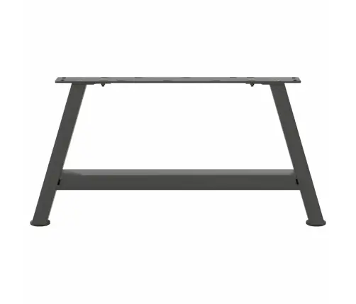 Kafijas Galdiņa Kājas, 2 Gab., A-Veida, Antracīta Krāsā, 70X(30-31) Cm, Tērauds Vidaxl