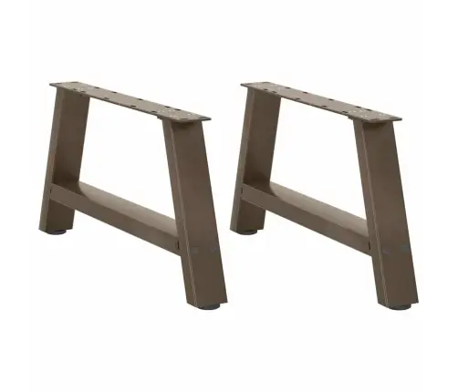 Kavos Staliuko Kojelės, A Formos, 2 Vnt., 70X(30-31) cm Plienas