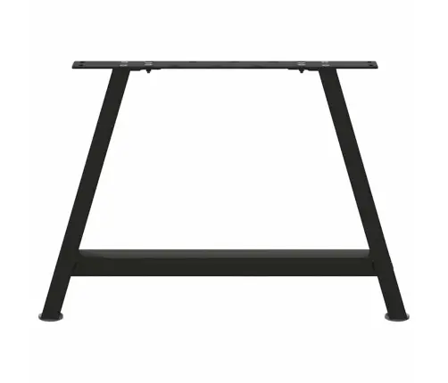 Kafijas Galdiņa Kājas, 2 Gab., A-Veida, Melnas, 60X(42-43) Cm, Tērauds Vidaxl