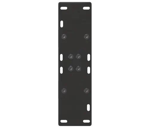 Valgomojo Stalo Kojelės, A Formos, 2 Vnt., Juodos, 60X(72-73) cm Plienas