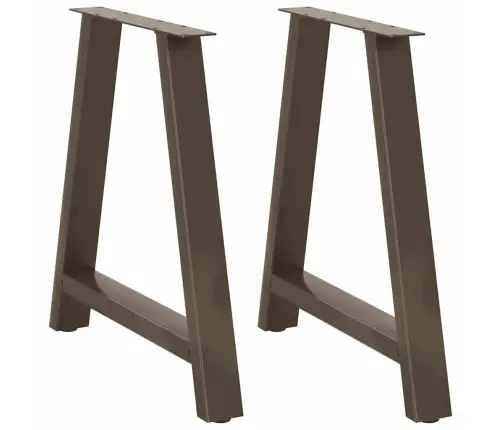 Valgomojo Stalo Kojelės, A Formos, 2 Vnt., 70X(72-73) cm Plienas