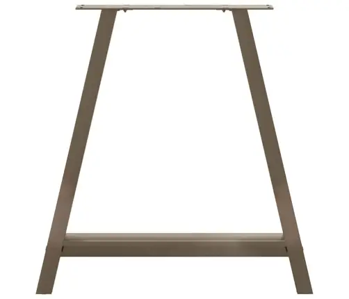 Valgomojo Stalo Kojelės, A Formos, 2 Vnt., 70X(72-73) cm Plienas