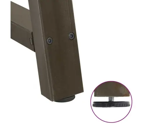 Valgomojo Stalo Kojelės, A Formos, 2 Vnt., 70X(72-73) cm Plienas