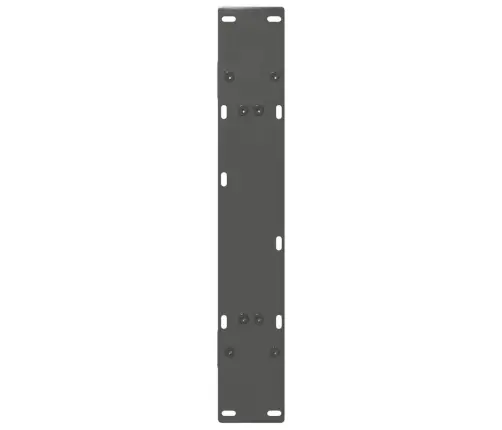 Valgomojo Stalo Kojos, 2 Vnt., Antracito Spalvos, 80X(72-73) cm Plienas, A Formos