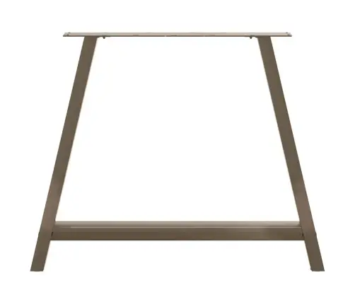 Valgomojo Stalo Kojelės, A Formos, 2 Vnt., 90X(72-73) cm Plienas