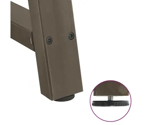 Valgomojo Stalo Kojelės, A Formos, 2 Vnt., 90X(72-73) cm Plienas