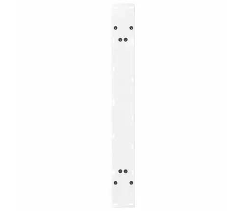 Ēdamgalda Kājas, 2 Gab., A-Veida, Baltas, 100X(72-73) Cm, Tērauds Vidaxl