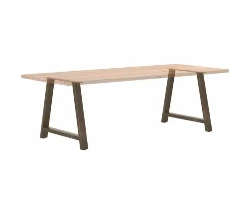 Ēdamgalda Kājas, 2 Gab., A-Veida, 100X(72-73) Cm, Tērauds Vidaxl